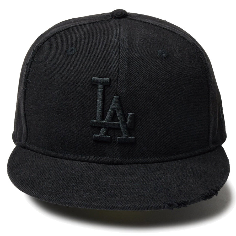 59FIFTY Damaged Series ロサンゼルス・ドジャース ブラック