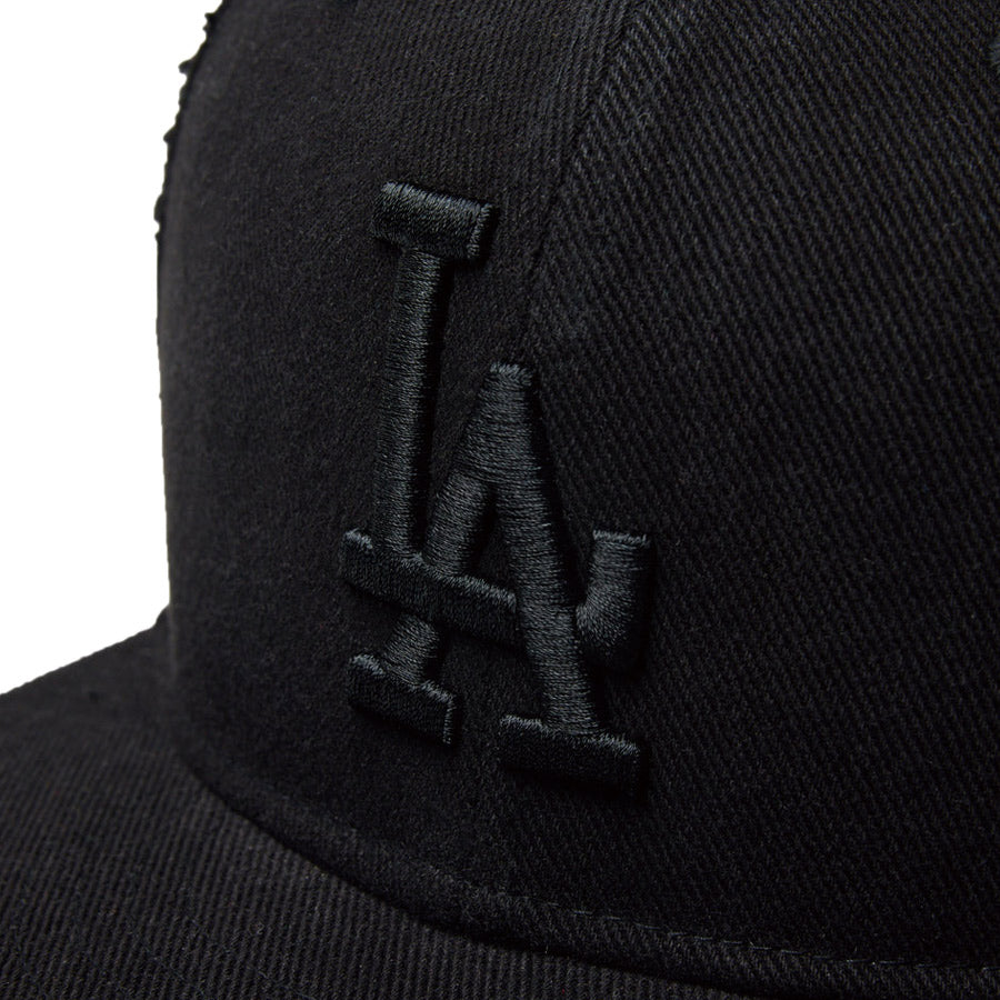 59FIFTY Damaged Series ロサンゼルス・ドジャース ブラック