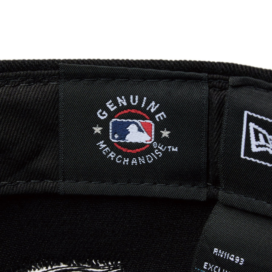 59FIFTY Damaged Series ロサンゼルス・ドジャース ブラック