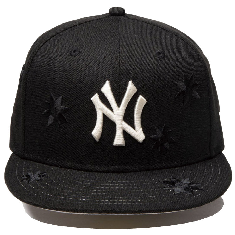 59FIFTY Flower Embroidery ニューヨーク・ヤンキース ブラック