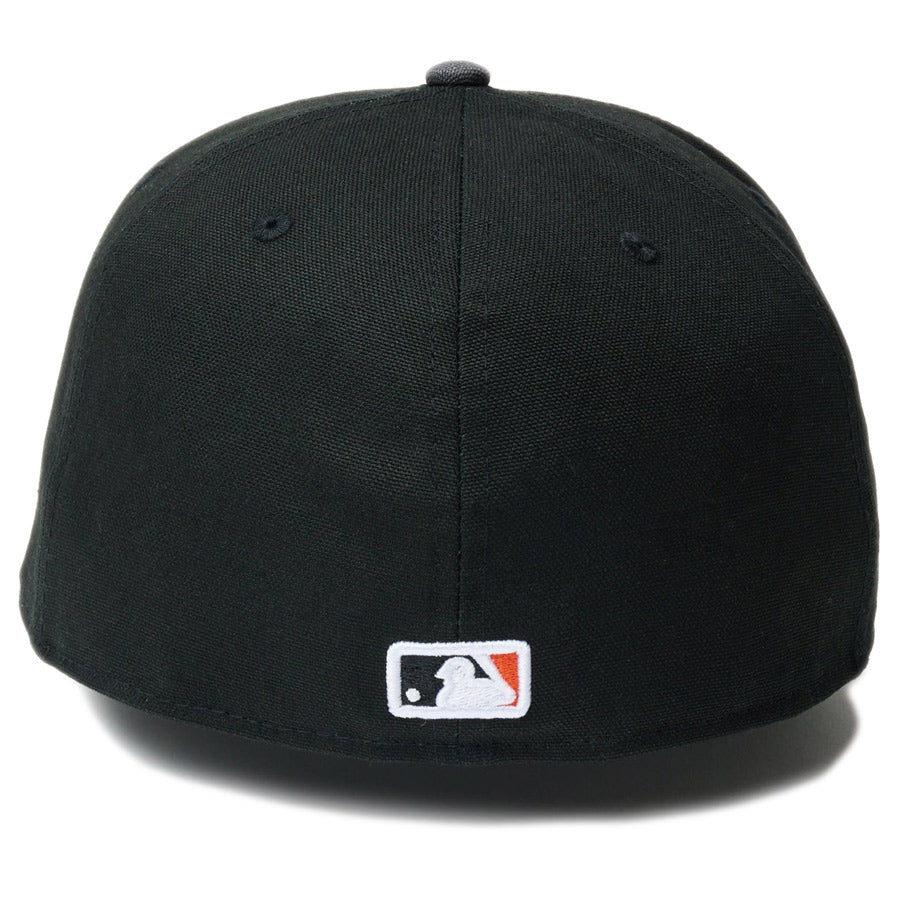 59FIFTY Duck Canvas サンフランシスコ・ジャイアンツ ブラック グラファイトバイザー