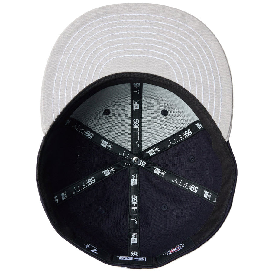 59FIFTY Duck Canvas ニューヨーク・ヤンキース ネイビー グレーバイザー