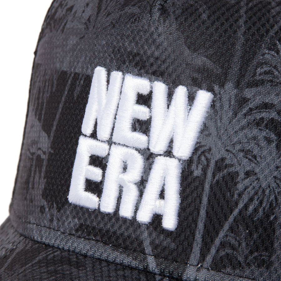 9FORTY A-Frame Palm Tree Camo スクエアニューエラ ブラックカモ | ゴルフ