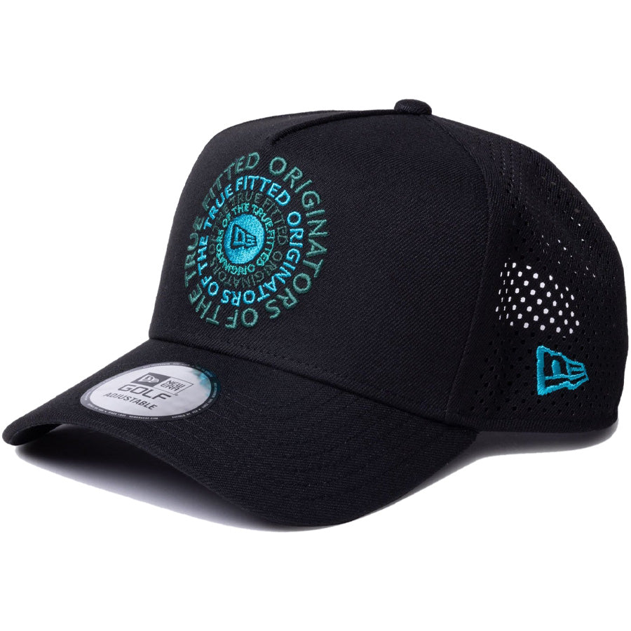 9FORTY A-Frame Laser Perforated Circle OOTTF ブラック | ゴルフ