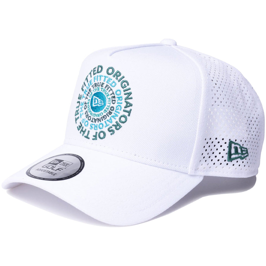 9FORTY A-Frame Laser Perforated Circle OOTTF ホワイト | ゴルフ