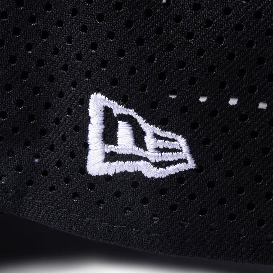 【ゴルフ】9FORTY A-Frame Laser Perforated ボックスロゴ ブラック