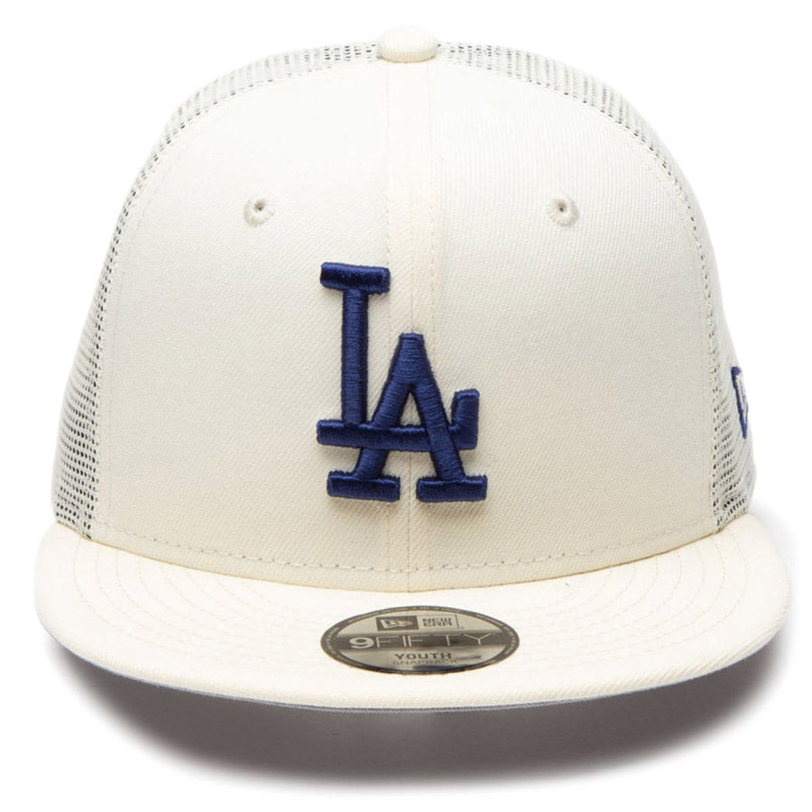 Youth 9FIFTY トラッカー Beautiful Beach ロサンゼルス・ドジャース クロームホワイト