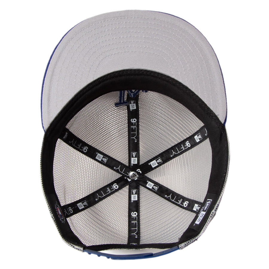 Youth 9FIFTY トラッカー All Mesh ロサンゼルス・ドジャース グレー ネイビーバイザー