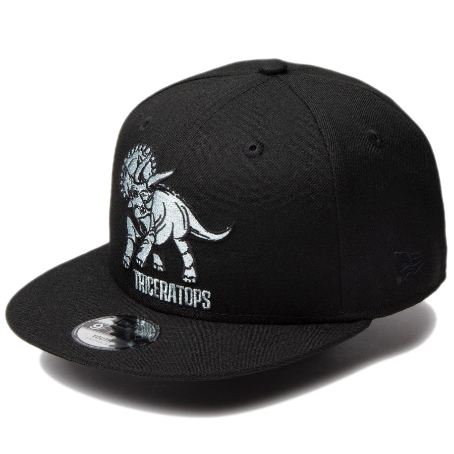 Youth 9FIFTY Dinosaur トリケラトプス ブラック