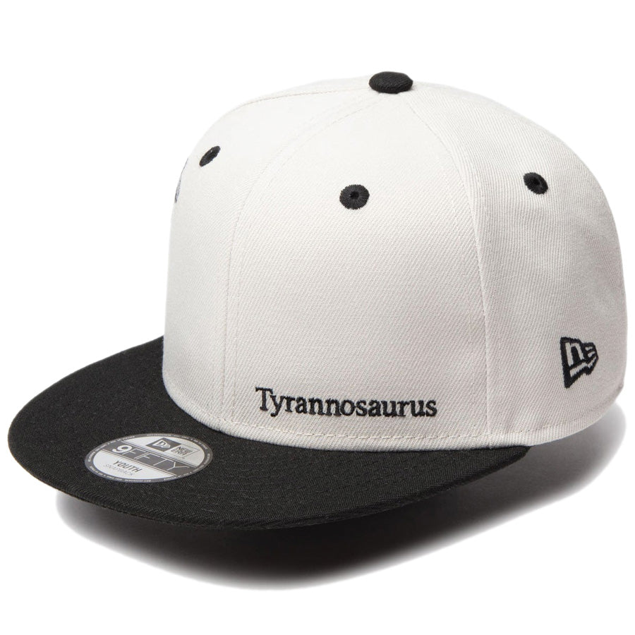 Youth 9FIFTY Dinosaur ティラノサウルス クロームホワイト ブラックバイザー