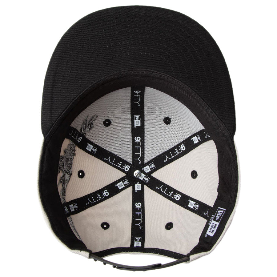 Youth 9FIFTY Dinosaur ティラノサウルス クロームホワイト ブラックバイザー