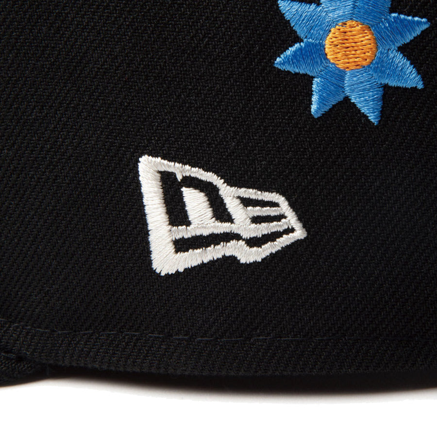 Youth 9FIFTY Flower Embroidery ロサンゼルス・ドジャース ブラック