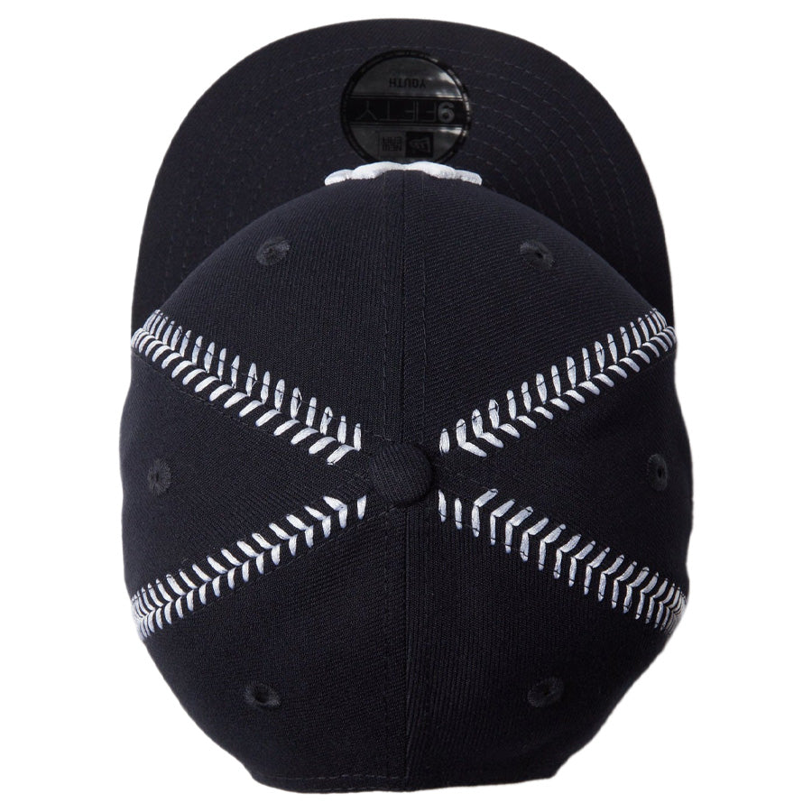 Youth 9FIFTY MLB Ball Stitch ニューヨーク・ヤンキース ネイビー