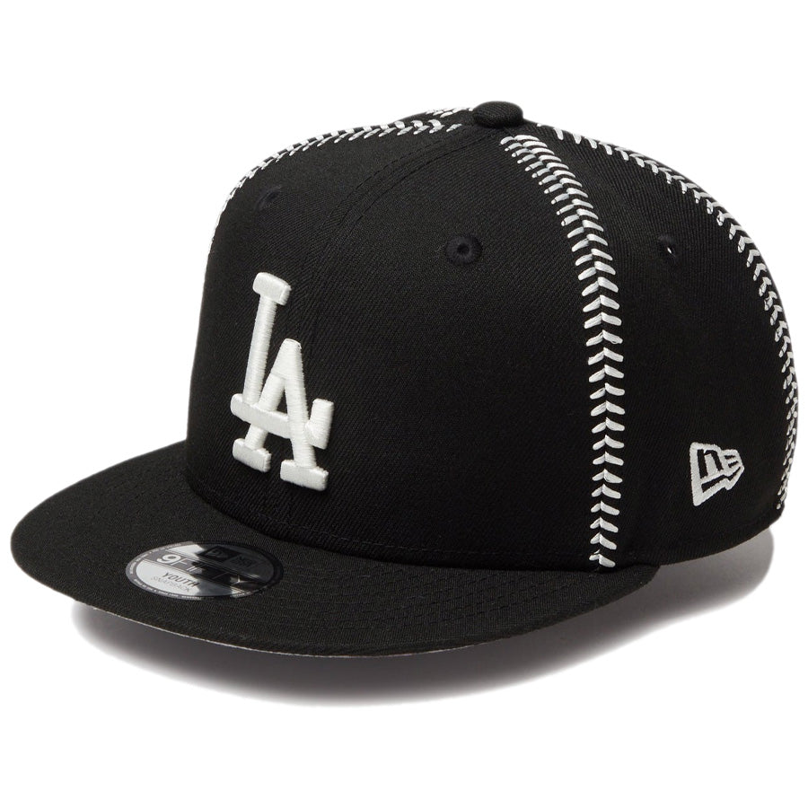 Youth 9FIFTY MLB Ball Stitch ロサンゼルス・ドジャース ブラック