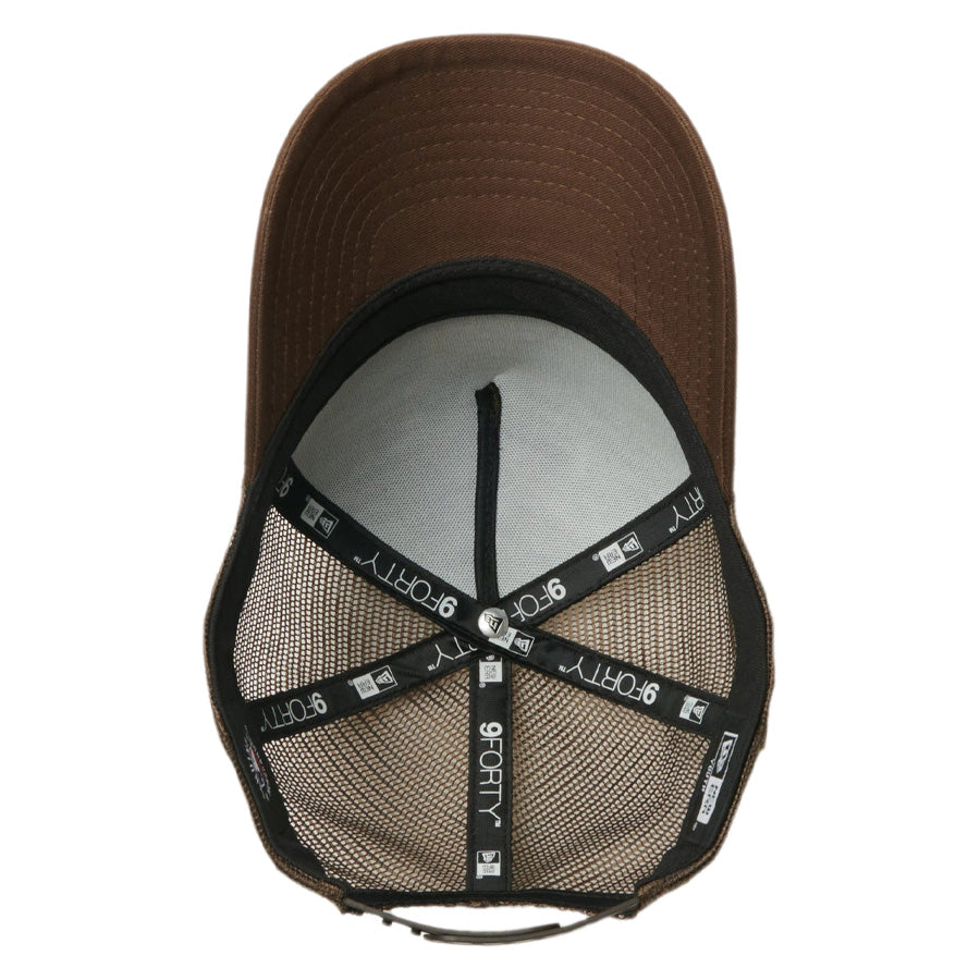 Youth 9FORTY A-Frame トラッカー MLB Trucker Cap サンディエゴ・パドレス ウォルナット