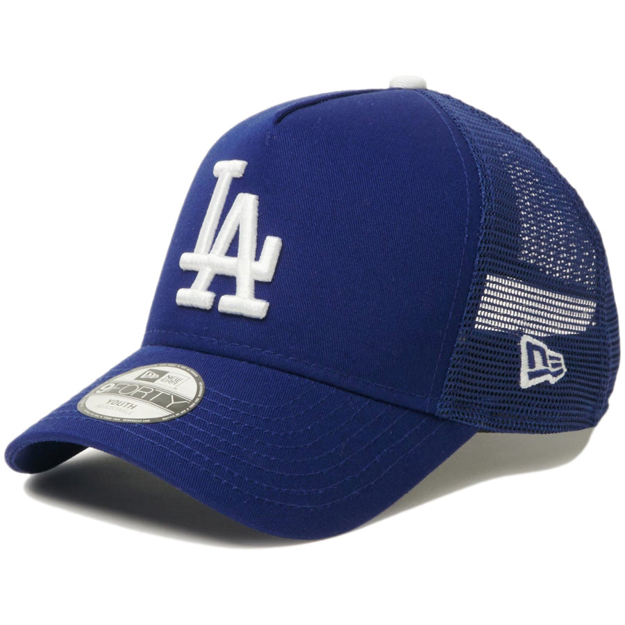 Youth 9FORTY A-Frame トラッカー MLB Trucker Cap ロサンゼルス・ドジャース ダークロイヤル