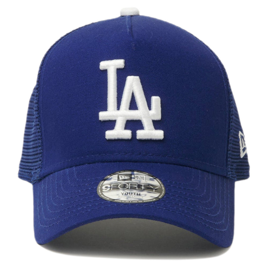 Youth 9FORTY A-Frame トラッカー MLB Trucker Cap ロサンゼルス・ドジャース ダークロイヤル