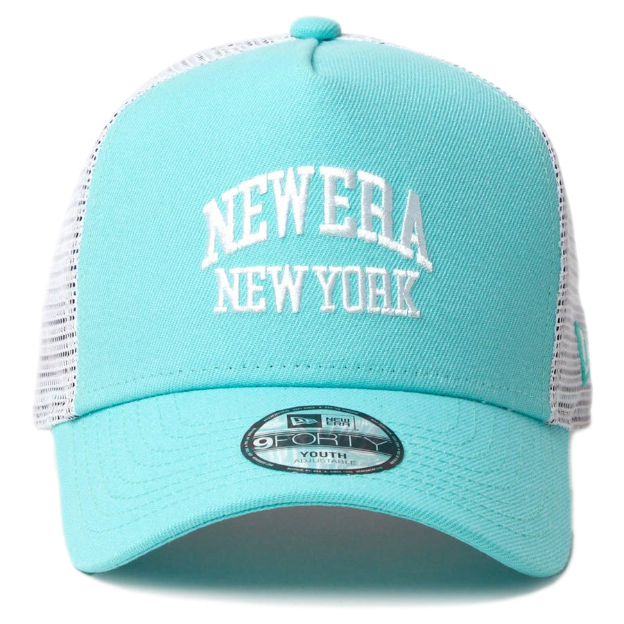 Youth 9FORTY A-Frame トラッカー College Logo ブルーティント