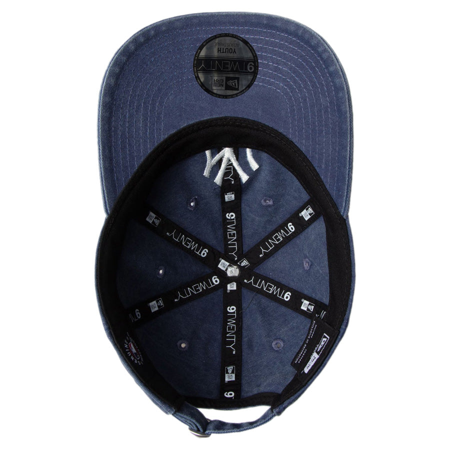 Youth 9TWENTY MLB Visor Logo ニューヨーク・ヤンキース ネイビー