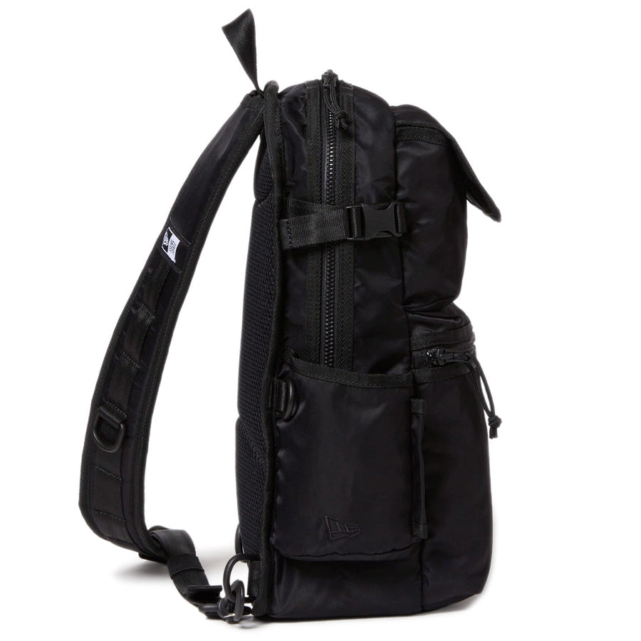 スリングボディバッグ 12L ナイロンツイル ブラック