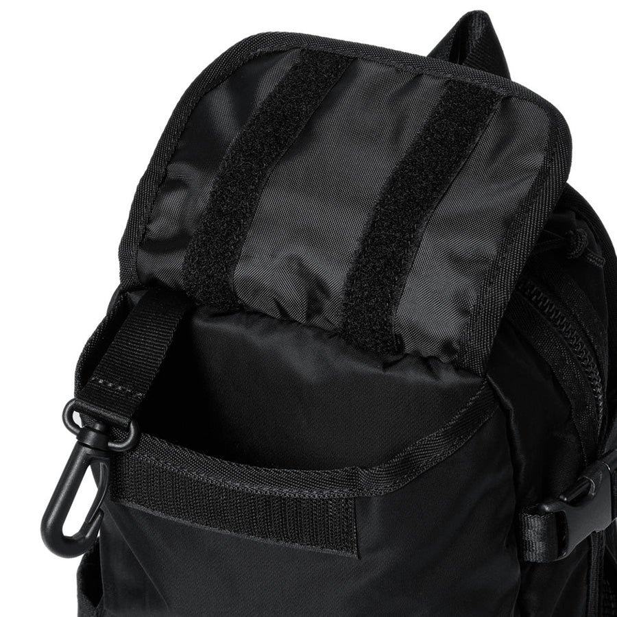 スリングボディバッグ 12L ナイロンツイル ブラック