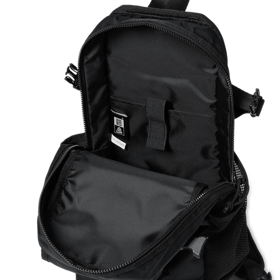 スリングボディバッグ 12L ナイロンツイル ブラック