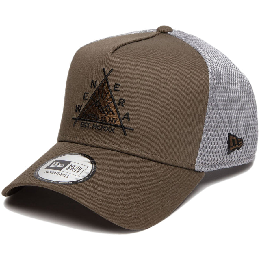 9FORTY A-Frame トラッカー Triangle Logo モス | アウトドア
