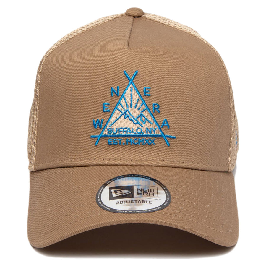 9FORTY A-Frame トラッカー Triangle Logo カーキ | アウトドア