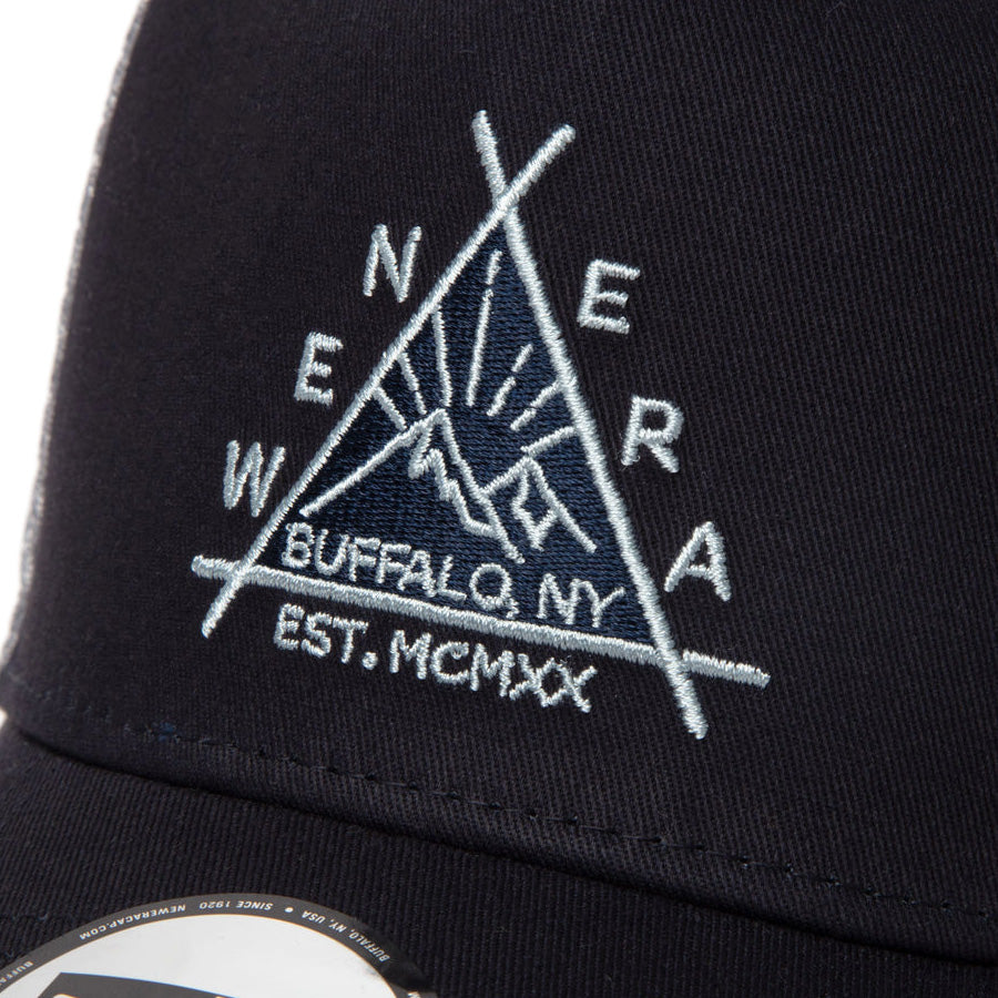 9FORTY A-Frame トラッカー Triangle Logo ネイビー | アウトドア