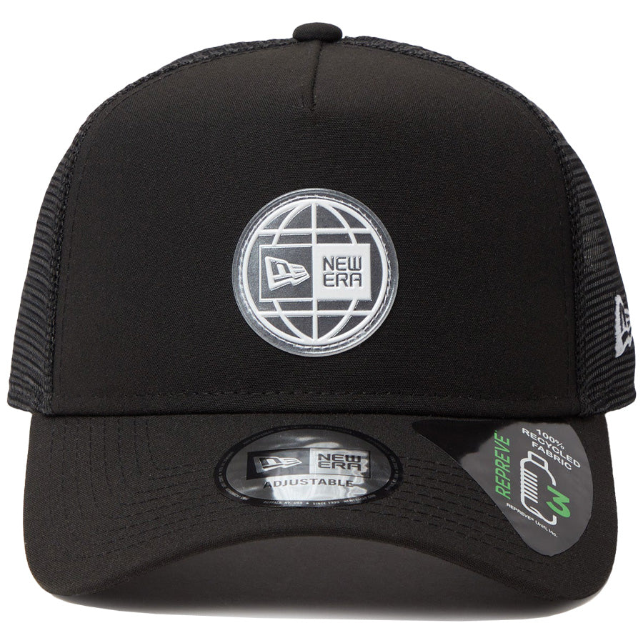 9FORTY A-Frame トラッカー Earth Logo Repreve ブラック | アウトドア