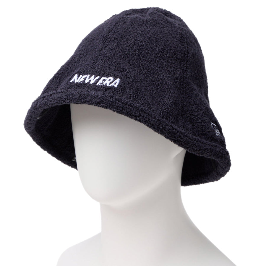 サウナハット Sauna Hat パイル ワードマークロゴ ネイビー