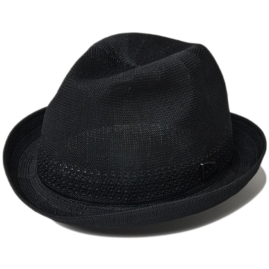 ニットフェドーラ Knit Fedora ブラック ブラックメタルフラッグ