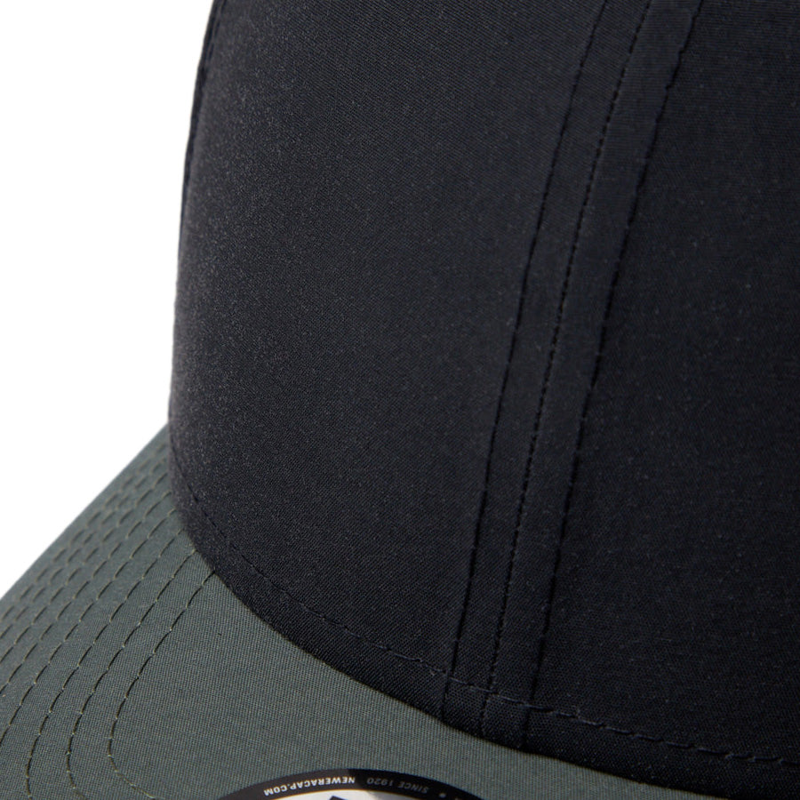 9SEVENTY Vintage Nylon ベーシック ディープグレー サンドグレーバイザー