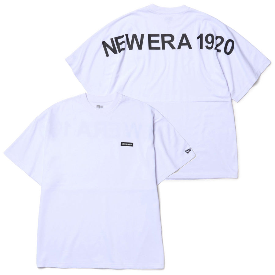 半袖 オーバーサイズド ドロップショルダー Tシャツ New Era 1920 ホワイト