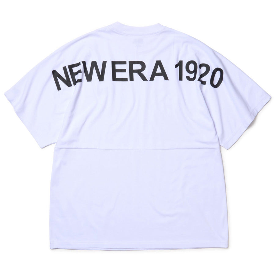 半袖 オーバーサイズド ドロップショルダー Tシャツ New Era 1920 ホワイト