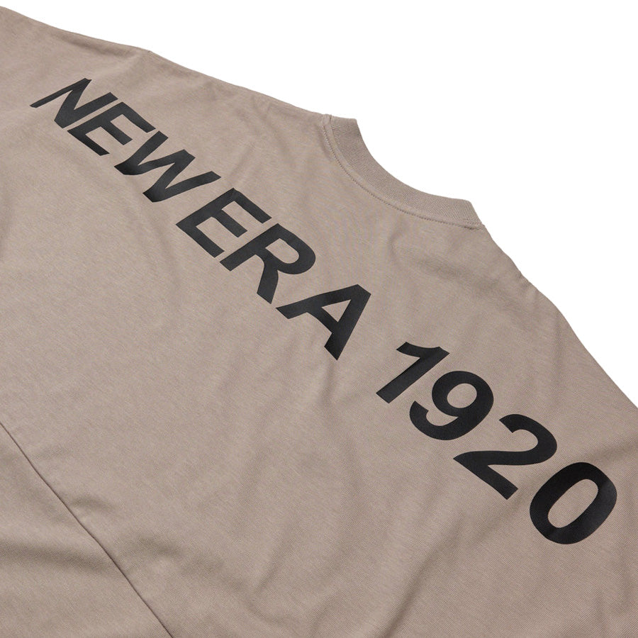 半袖 オーバーサイズド ドロップショルダー Tシャツ New Era 1920 ローズグレー