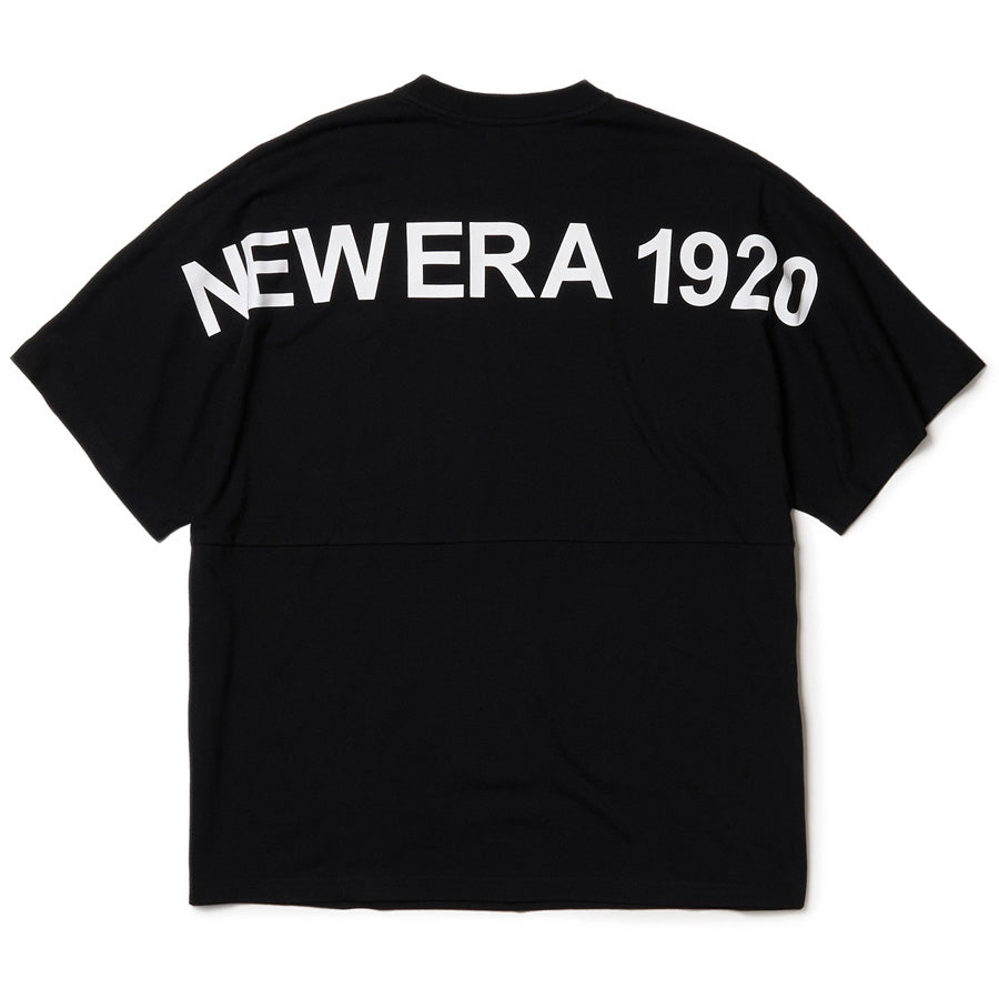 半袖 オーバーサイズド ドロップショルダー Tシャツ New Era 1920 ブラック