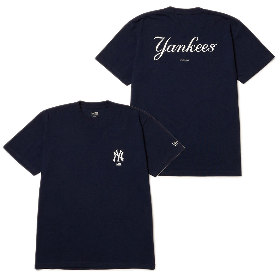 半袖 コットン Tシャツ ニューヨーク・ヤンキース ネイビー レギュラーフィット