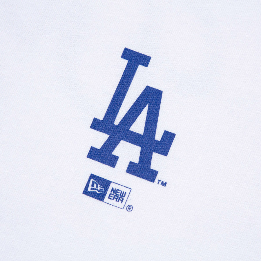 半袖 コットン Tシャツ ロサンゼルス・ドジャース ホワイト レギュラーフィット
