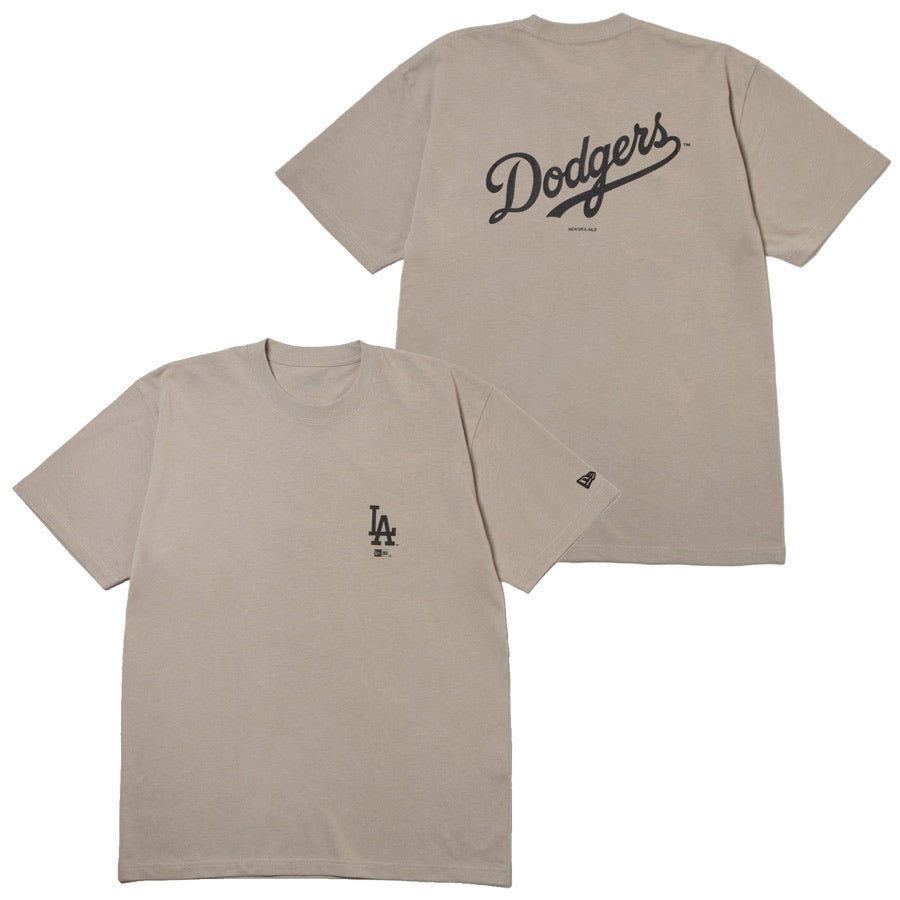 半袖 コットン Tシャツ ロサンゼルス・ドジャース ローズグレー レギュラーフィット