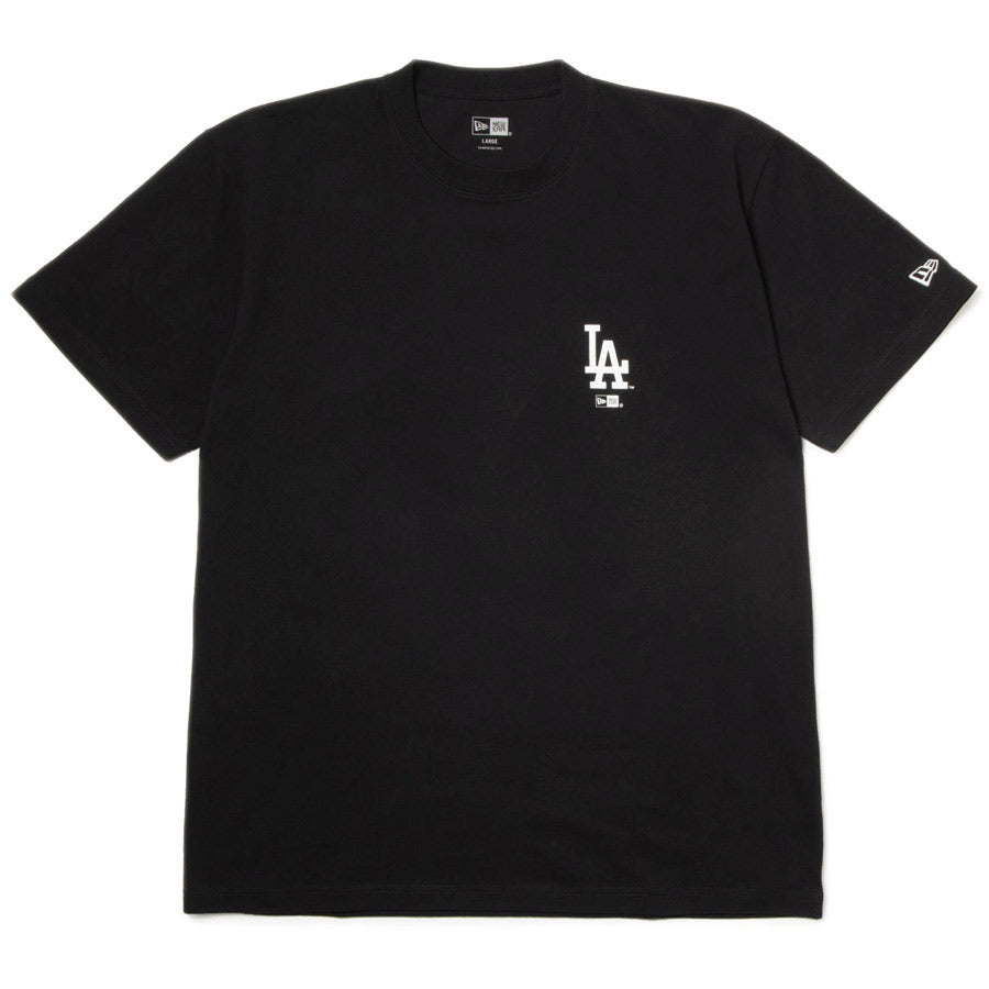 半袖 コットン Tシャツ ロサンゼルス・ドジャース ブラック レギュラーフィット