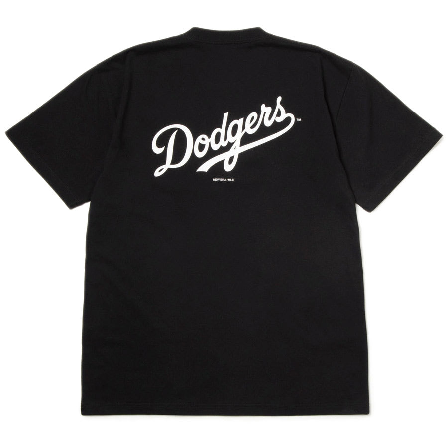 半袖 コットン Tシャツ ロサンゼルス・ドジャース ブラック レギュラーフィット