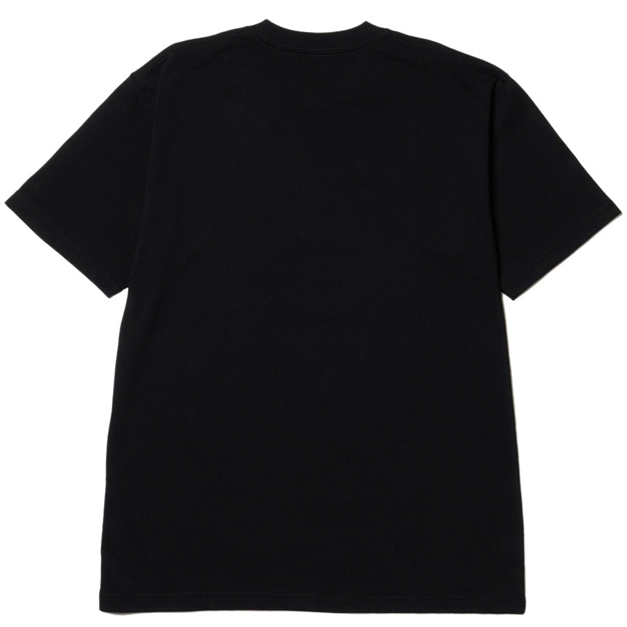 半袖 コットン Tシャツ Floral Paisley ボックスロゴ ブラック レギュラーフィット