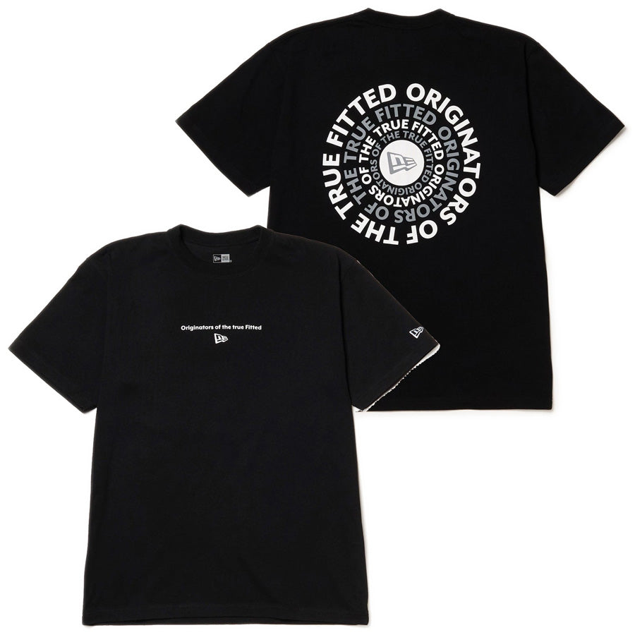 半袖 コットン Tシャツ Circle OOTTF ブラック レギュラーフィット
