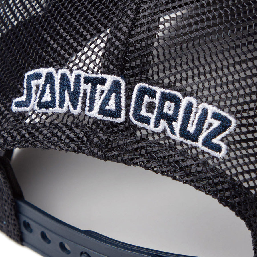 9FORTY A-Frame トラッカー SANTA CRUZ 3スクリーミングハンド ネイビー