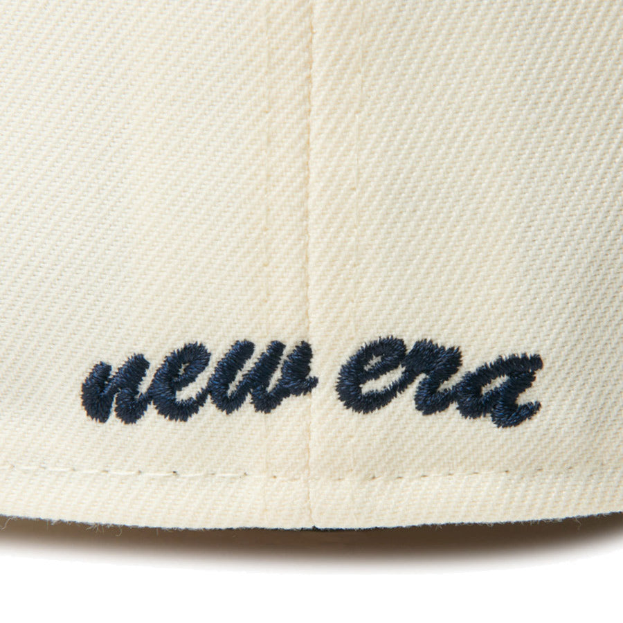59FIFTY ソフトバックラム Powered by GORO NAKATSUGAWA(min-nano)クローム ネイビーバイザー