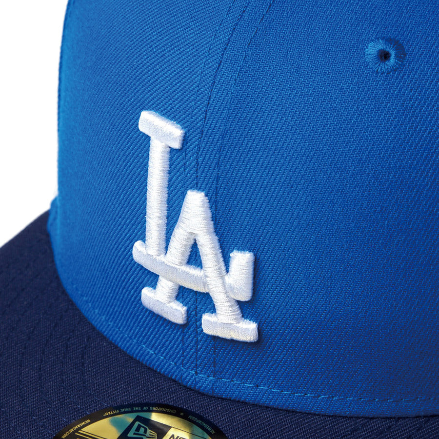 59FIFTY GORO NAKATSUGAWA(min-nano)ロサンゼルス・ドジャース スエットバンドブルーバイザー ライトネイビー