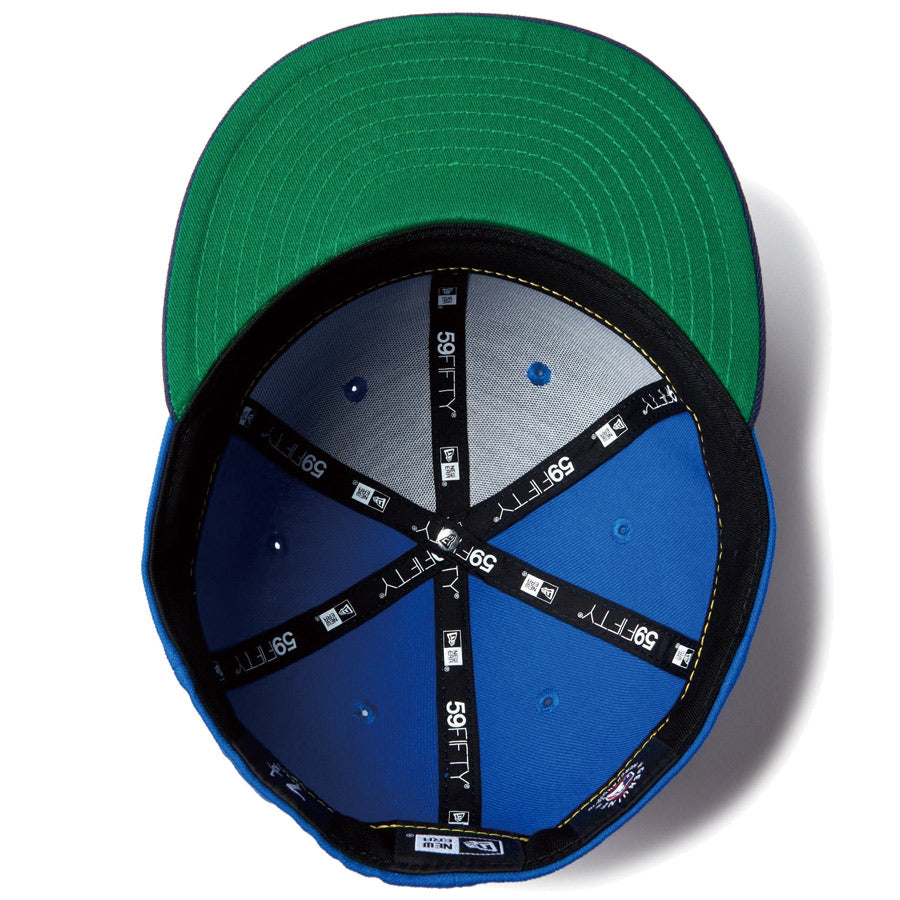 59FIFTY GORO NAKATSUGAWA(min-nano)ロサンゼルス・ドジャース スエットバンドブルーバイザー ライトネイビー