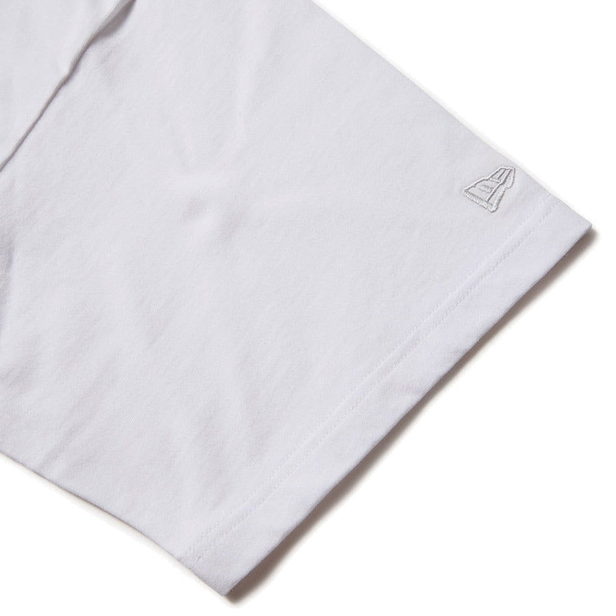 半袖 オーバーサイズド コットン Tシャツ GORO NAKATSUGAWA(min-nano)ニューヨーク・ヤンキース ホワイト
