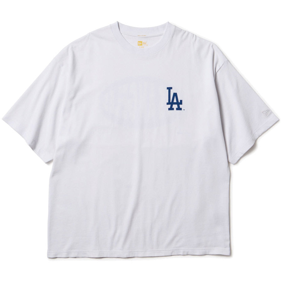 半袖 オーバーサイズド コットン Tシャツ GORO NAKATSUGAWA(min-nano)ロサンゼルス・ドジャース ホワイト